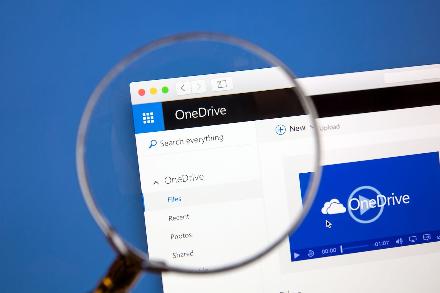 onedrive dashboard