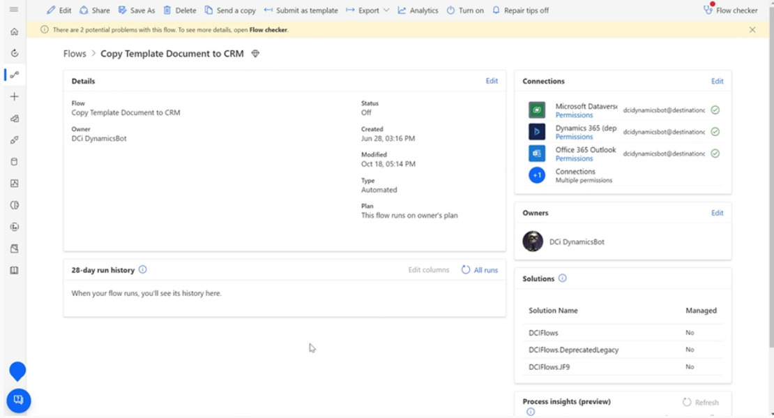dynamics 365 flow 2