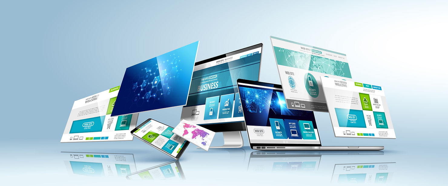 computers and laptops representing cloud software