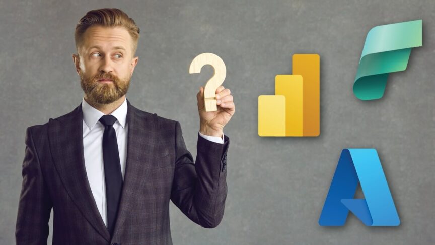 Fabric vs Azure vs Power BI Hero Image