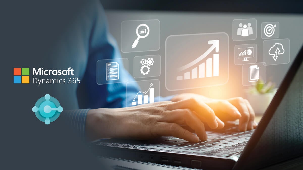 A promotional banner for a Microsoft webinar hosted by JourneyTeam, featuring modern digital graphics and branding elements designed to attract viewers interested in technology solutions and professional development.