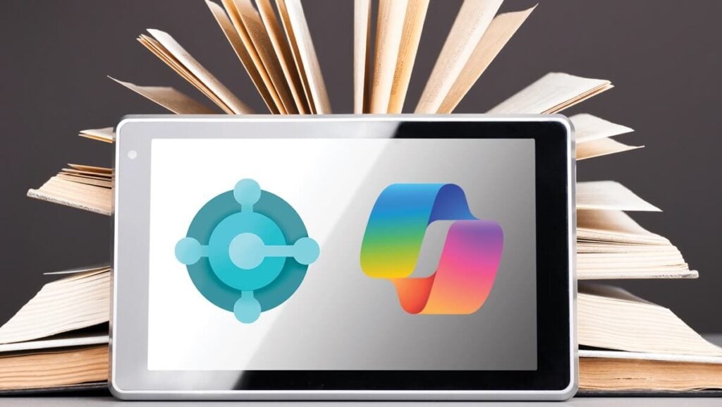 Business Central logo over book