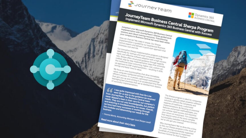 JourneyTeam Sherpa Program for BC Cover