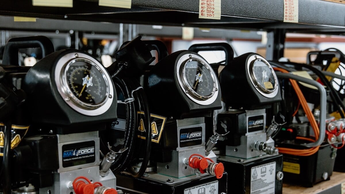 MaxxForce industrial tooling case study cover featuring branding and visual elements related to manufacturing tools.