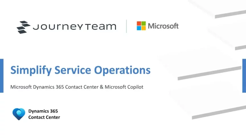 simplify service operations with contact center video hero image